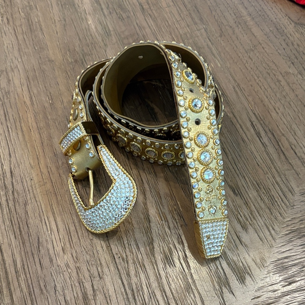 Vintage Kippys Swarovski Crystal Belt - Cowgirl Style